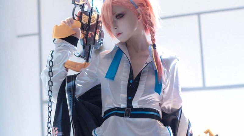 百合欧皇子霍尔海雅cos写真合集：女仆造型与热门手游角色盘点